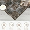 thumbnail image 3 of Tzou Modern Washable Area Rugs 9'x12' for Living Room, Large Soft Plaid Carpets Non-Slip, for Dining Room Bedroom, 3 of 7