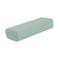 thumbnail image 4 of Cojín de meditación para yoga con funda extraíble y lavable, de apoyo, rectangular. Verde claro, 4 of 8