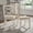 White, variant on iNSPIRE Q Farmhouse Transitional Antique Black Finish Fabric Dining Chair, Sand (Set of 2)