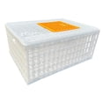thumbnail image 4 of Jaula para transportar aves de corral, jaula para transportar pollos, caja para transportar pollos, para dormir, erizo, conejo, transporte de aves de Altura 33cm, 4 of 8