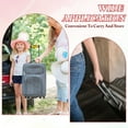 thumbnail image 6 of Uxcell Luggage Handle Wrap for Suitcase 2 Pcs Bright Color Neoprene Comfort Soft Handle Covers Red, 6 of 6