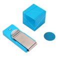 thumbnail image 2 of Pool Cue Chalk Holder, Portable Pool Cue Chalk Box Practical Aluminum Alloy  for Storage Black,Blue, 2 of 7