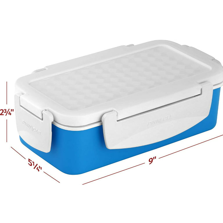 Pinnacle Thermoware 24 Oz Thermal Lunch Box Insulated Food Container, Blue  