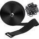 thumbnail image 1 of Reusable Adjustable Nylon Cinch Strap with Buckle for Organizing Storage Black 5m, 1 of 5
