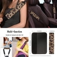 thumbnail image 5 of Jeiento Duck Camo Car Seat Cover Full Set with Steering Wheel Cover Seat Belt Strap Pads Armrest Pad Coasters Keychain Lipstick Holder 13 PCS Automobile Accessory Interior Decor, 5 of 9