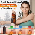 thumbnail image 2 of Cordless Wrist Heating Pad Wrap with Vibration, Rechargeable Heated Wrist Brace for Hand Pain Relief Red Light Heating Pad for Women and Men Wrist, Hand, Arm, Leg, Ankle, 2 of 8