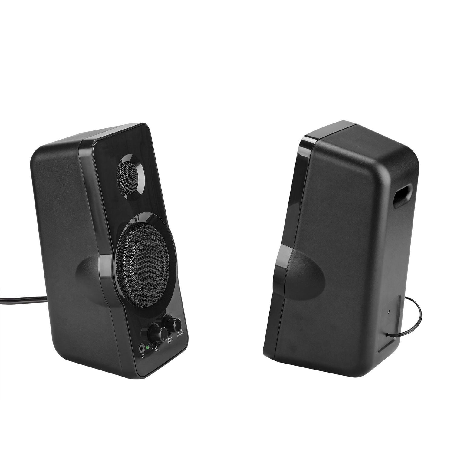 blackweb スピーカー blackweb 2.0 PC Speakers (Black) - Walmart.ca