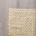 thumbnail image 5 of Pemberly Row Contemporary 9x12 Camel Color Woven Hemp Area Rug in Yellow, 5 of 5