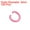 Pink, variant on Uxcell Open Jump Rings, 8mm Colorful O-ring Connectors for DIY Crafts Jewelry Making, Carbon Steel, Deep Purple, 100Pack