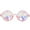 Pink, variant on Round Glasses Retro Gothic Sunglasses Vintage Eyewear Transparent Goggles Multicolor
