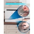 thumbnail image 5 of BLACK+DECKER Countertop Dishwasher, 7 Wash Programs, 6-Place Setting Capacity, 24-Hour Delayed Start, ENERGY STAR Certified, BCD6W, White, 5 of 5