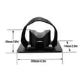 thumbnail image 1 of Bike Rear Wheel Mount Quick-Release Car Roof Mount Carrier Rack Bicycle Bracket Holder, 1 of 7