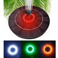 thumbnail image 1 of Solar Water Fountainsolar Ground-insertion Fountainfloating Fountainpetal_Perfect Gift, 1 of 5