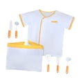 thumbnail image 1 of Conjunto de disfraz de chef para niños con sombrero para juego de rol, regalo de cumpleaños para niños y niñas de 3 años en, 1 of 10