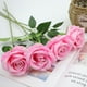 thumbnail image 4 of Injueey 10 unidades/juego de bodas de ensueño DIY con hermosas flores rosas de seda, para ramos y centros de , decoraciones que no dañan la Flores artificiales Rosa color, 4 of 6