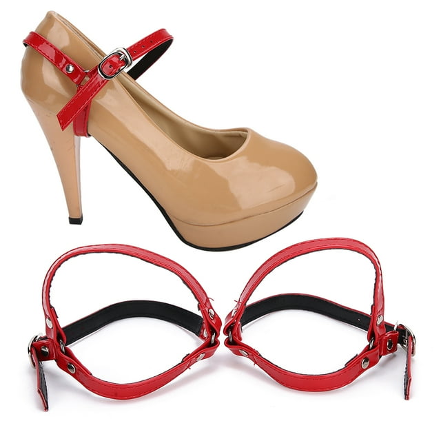 Lote de cordones para tacones altos, 1 par de cordones antisueltos para tacones altos, diseño revolucionario