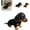 Black, variant on Ke1Clo Dachshund Stuffed Animal, Dachshund Plush, Realistic Black Dachshund Dog Plush Stuffed Animal