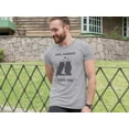 thumbnail image 2 of Old Glory Mens Valentine's Day Paws Owl Always Love You Short Sleeve Graphic T Shirt, 2 of 6