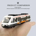 thumbnail image 2 of Modelo de Tren de de Aleación, Juguetes Educativos, Modelo , Blanco Zulema tren de alta velocidad, 2 of 8