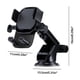 thumbnail image 3 of Soporte universal para teléfono de coche - salpicadero y soporte parabrisas con giro de 360° para teléfonos de 4,7-7 pulgadas, operación segura con una sola mano, acceso al puerto de carga, plata, 3 of 6