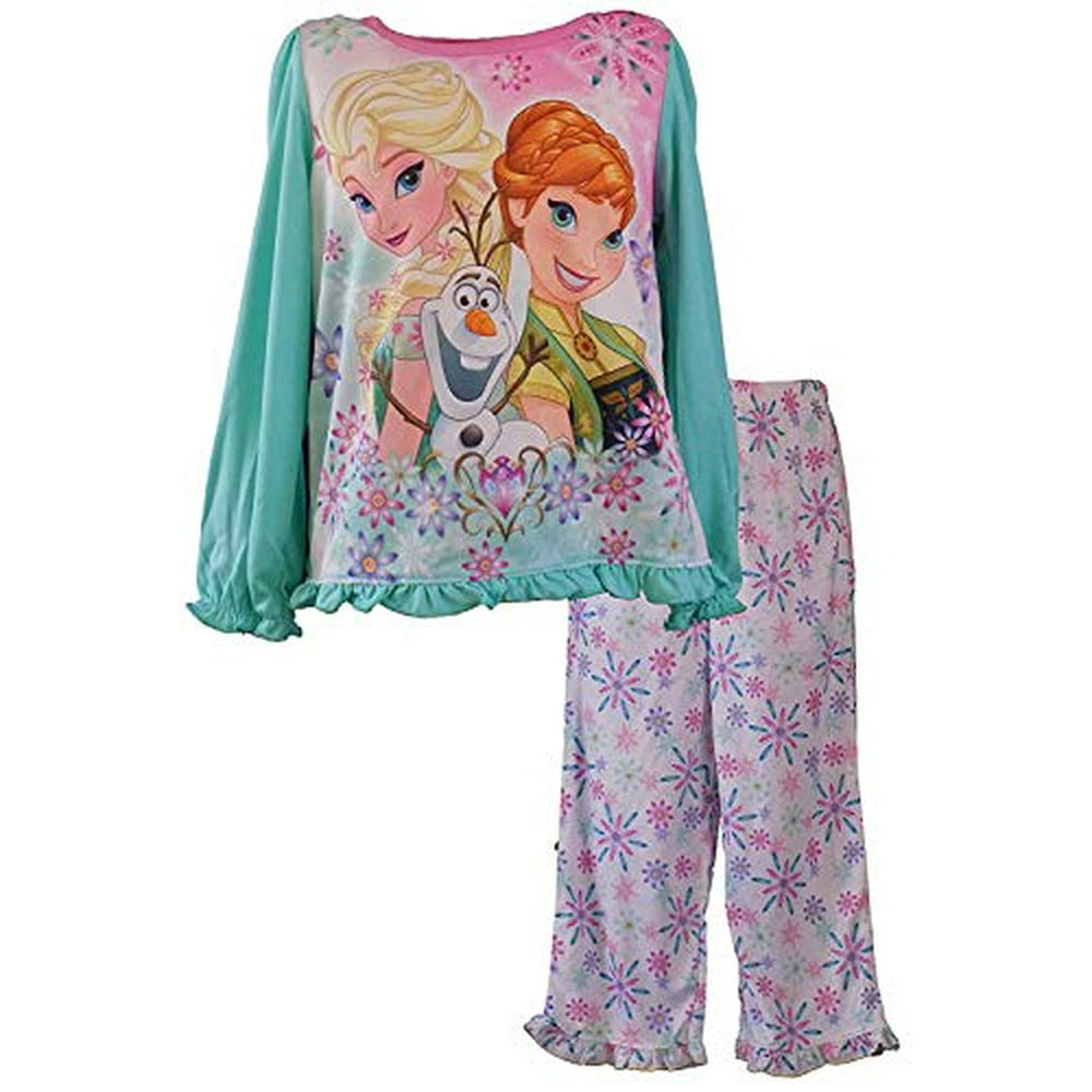 Disney Disney Frozen Toddler Girls 2 Piece Poly Pajamas Set (3t