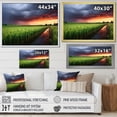 thumbnail image 4 of Designart "Horizon of Paradise Sky's Embrace II" Extra Large Landscapes Wall Art - Traditional White Sky Bedroom Canvas Wall Art, 4 of 4