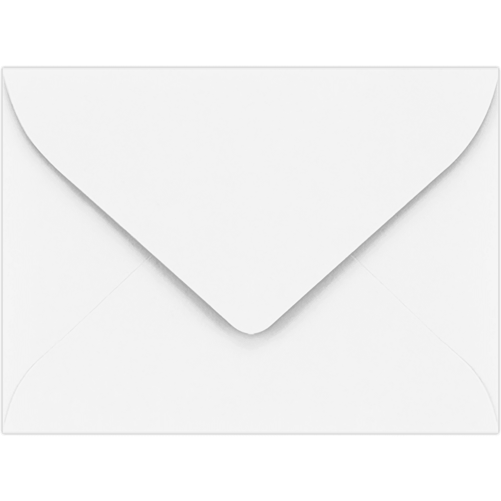 LUXPaper #17 Mini Envelopes, 2 11/16 x 3 11/16, Natural White, 250/Pack