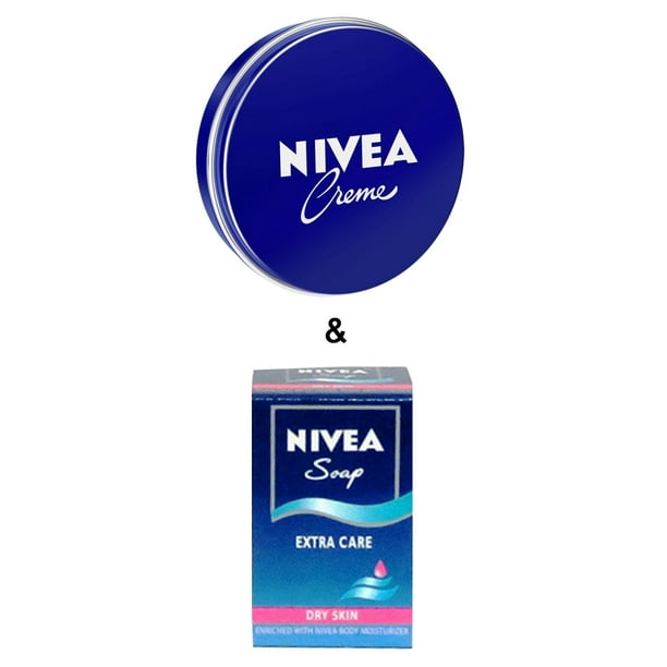 Nivea Soin Supplémentaire pour les Peaux Sèches(100G Env.) 806965 & Crème 30Ml