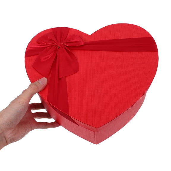 HONMEET Red Heart Shaped Gift Box for Valentine's Day, Anniversaries, and Special Occasions Packaging