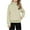 Beige, variant on Cethrio Girls Pullover Hoodies, Long Sleeve Athletic Half Zip Casual Girls Sweatshirts Beige Size 10-12