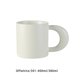 thumbnail image 2 of Naiovety Taza de café de cerámica multiusos para viajes en casa, dormitorio, bebida, té de la leche, taza para bebidas, jarra reutilizable con asa para Teteras Beige Naiovety HA081206-05, 2 of 6