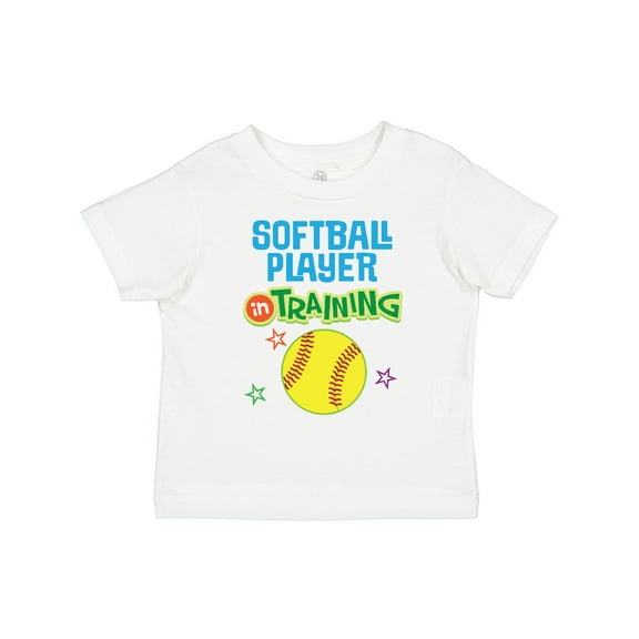 Inktastic Future Softball Player in Training Girls Toddler T-Shirt