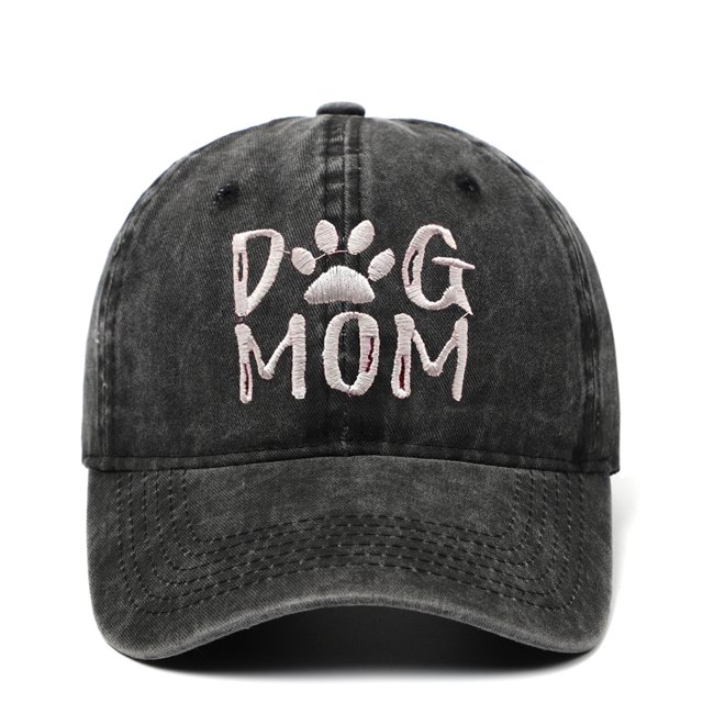 Gorra de béisbol, ajustable, bordado, lavado, retro, vintage, algodón, vaquero, para mamá JAMW Sencillez