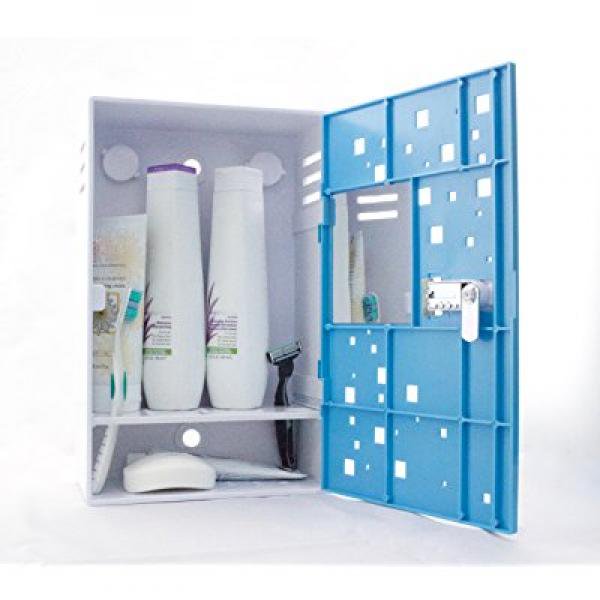 The Shlocker, Waterproof Shower Locker Caddy. Triple Combination Lock
