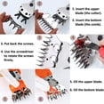 thumbnail image 4 of Premium 13-Tooth Curved Sheep Shearing Blades for Efficient Wool Grooming, Durable High Carbon Steel, Ideal for Alpacas and Llamas, 4 of 6