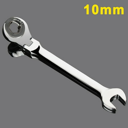 

Tubing Ratchet Wrench Spanner with Flexible Head Adjustable High Hardness Tool New