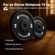 thumbnail image 2 of Par de Discos Olimpicos 15 kg Bluelander, Discos para Barra, 2 of 5
