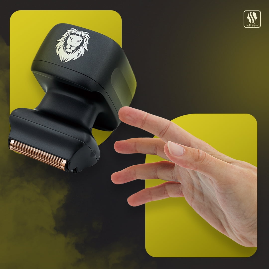 One Lion Gold PRO Foil shaver | Two foil options: Standard and Sensitive included | Verified Seller – Skull Shaver | Refrain From Other Listed Resellers