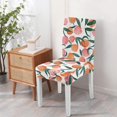 thumbnail image 7 of 4 Pcs Dining Chair Slipcover High Stretch Removable Washable Kitchen Chair Slipcovers for Home Party Hotel Wedding Ceremony, Universal Size (peach), 7 of 7