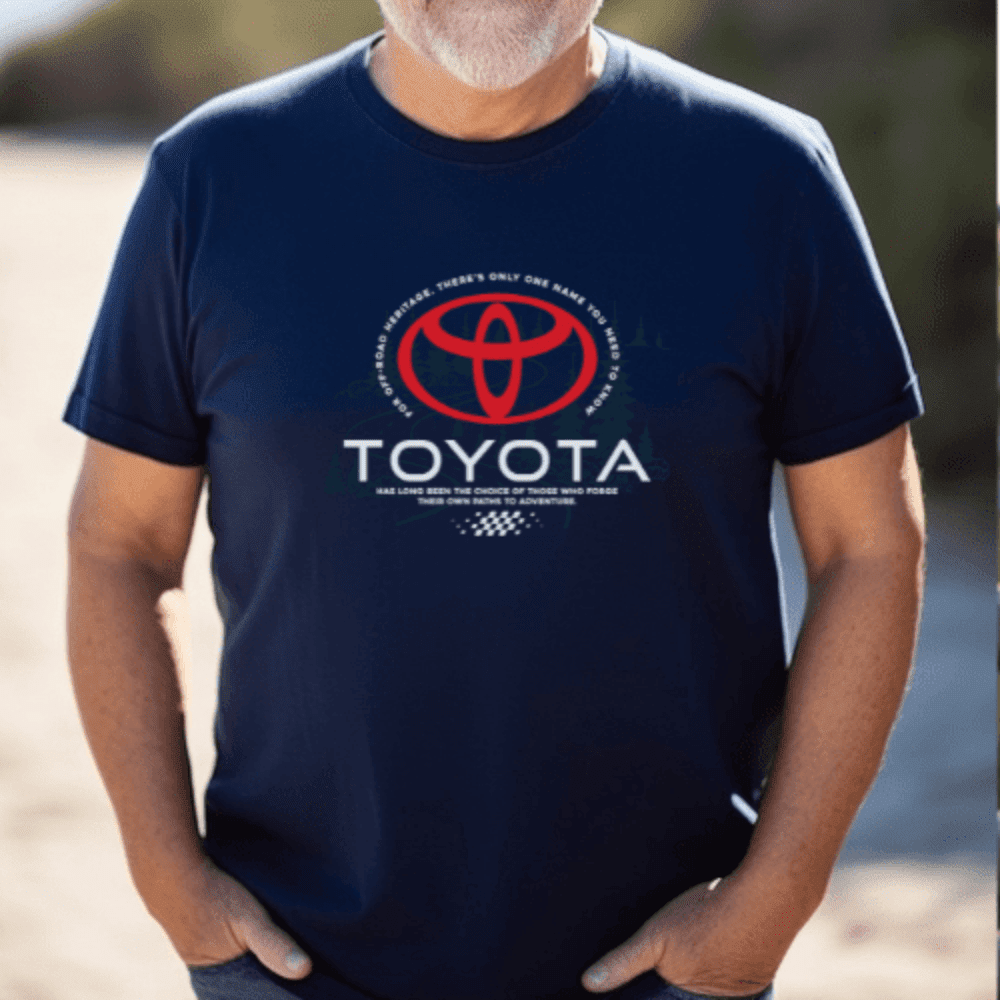 Mens Big and Tall Toyota Off Road Shirt Official Gear
