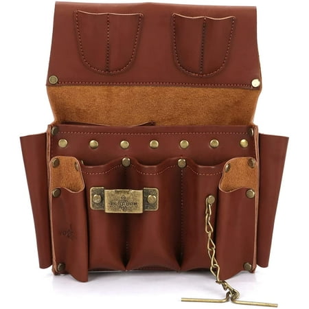 

TOURBON Electrician Tool Organizer Pouch Belt Waist Bag