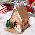 thumbnail image 1 of Proyecto de casas de Navidad DIY Baoblaze Kits de Manualidades navideñas Estilo A, 1 of 8