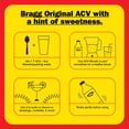 thumbnail image 6 of (3 pack) Bragg Organic Apple Cider Vinegar Honey Cayenne Wellness Cleanse, Raw and Unfiltered, 32 fl oz, 6 of 9