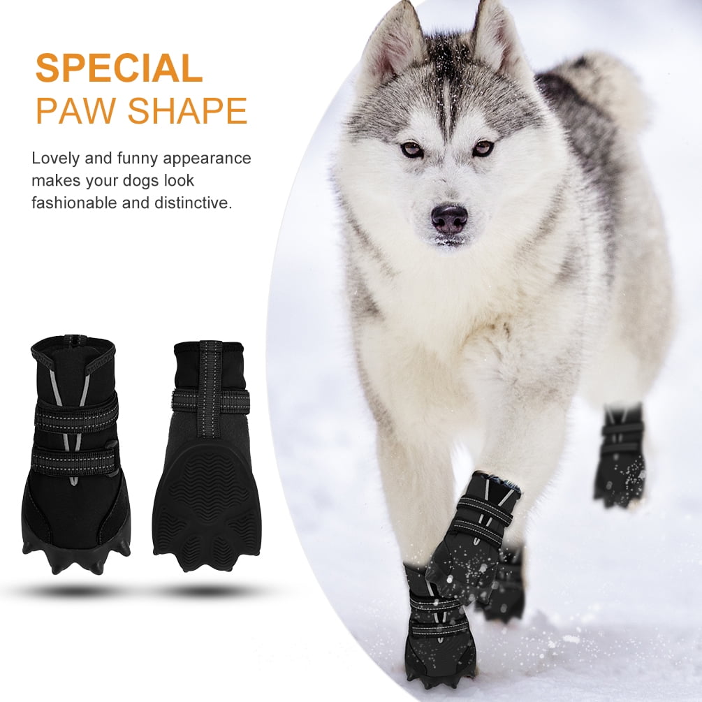 Petacc Lovely Dog Boots Durable Dog Paw 