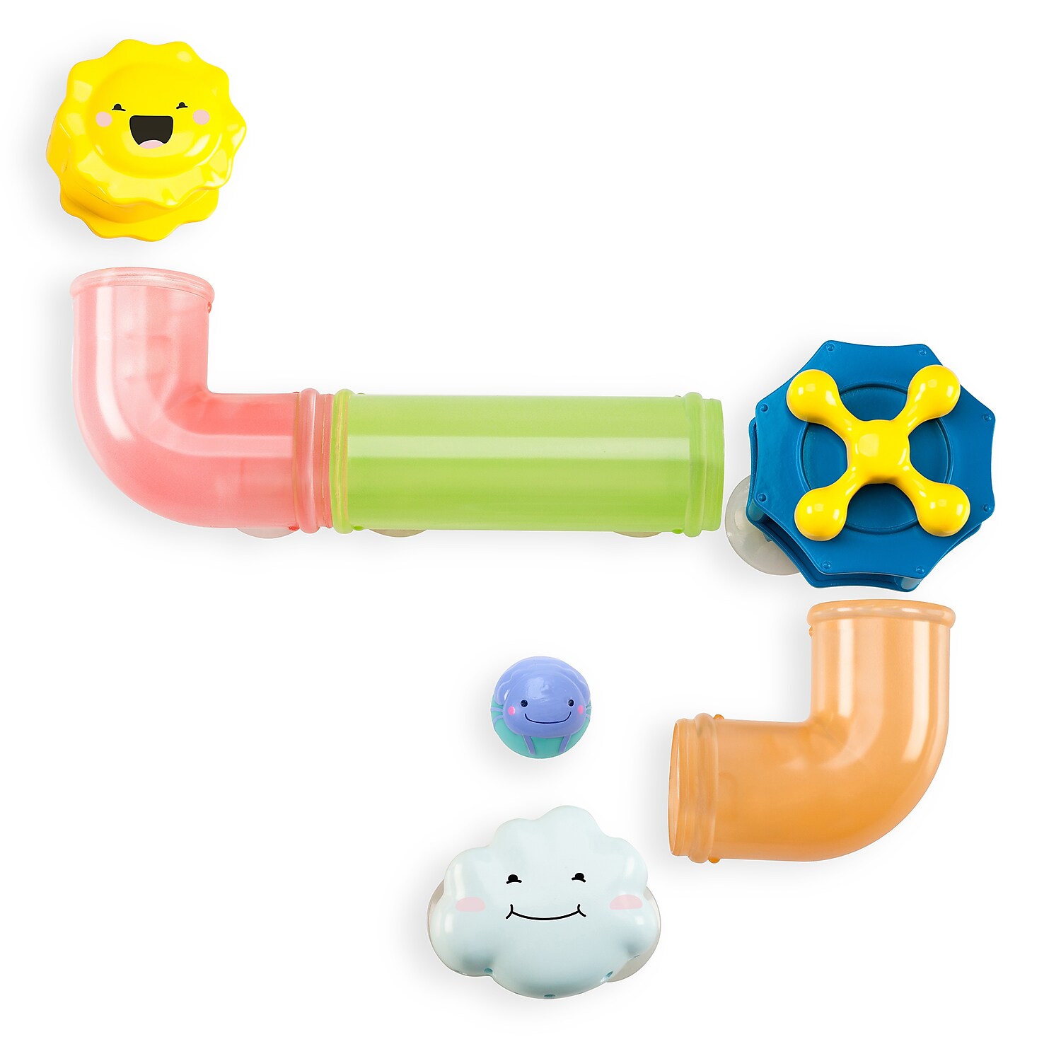 Educational Insights Bright Basics Slide & Splash Spouts: Bath Toy For Toddlers - image 2 of 6