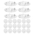 thumbnail image 3 of Shisuyan 100pcs Foam Board Washers Foam Board Metal Fasteners Washers for Fixing Fastening Installation, 3 of 9