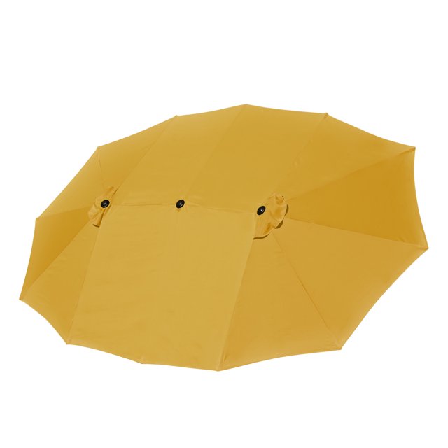 Yescom 14 Ft Double Sided Umbrella Replacement Canopy Market Table Top Beach Deck Yard