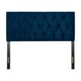 thumbnail image 1 of CorLiving Catalina Full Size Diamond Tufted Velvet Headboard, 1 of 8