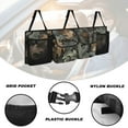 thumbnail image 5 of KUIFORTI Car Trunk Hanging Organizer, Hunting Camo Car Trunk Organizers for Women Backseat Bag, Car Interior Accessories with 2 Pockets & 2 Mesh Pouches, Will Provide More Space for SUV, MPVs, Trucks, 5 of 6
