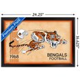 thumbnail image 2 of NFL Cincinnati Bengals - Retro Logo 14 Wall Poster, 22.375" x 34", 2 of 4